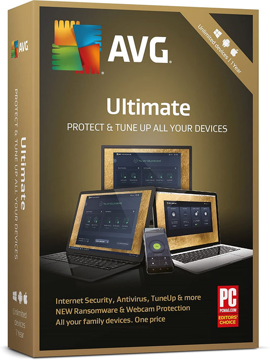 AVG Ultimate Mobile 2023 Key (1 Year / 10 Devices)