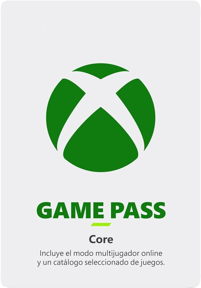 XBOX Game Pass Core 12 Months Subscription Card MX