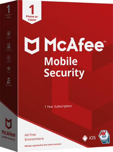 McAfee Mobile Security Premium for Android (1 Year / 1 Device)